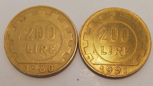 Italien münze 200 lire - italien,