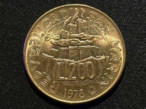 San marino 200 lire - 200,