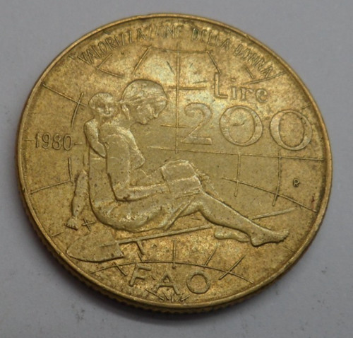 Italien 200 lire - 200, fao