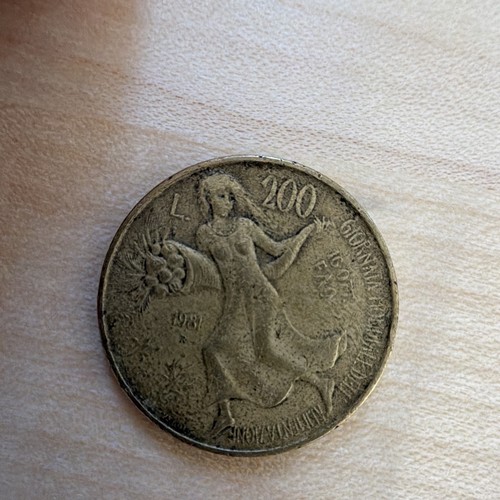 Italien 200 lire 2001 vulcano - italien,
