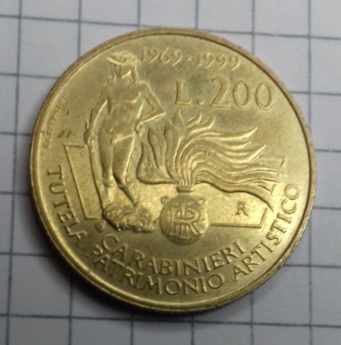 Italien 200 lire 1999 - lire,,