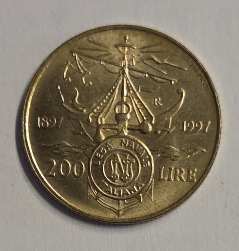 200 lire italien 1997 lega - italien,