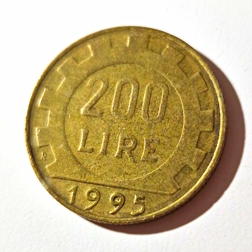Italien 200 lire münze - lire,