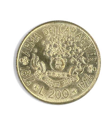 200 lire münze - lire, sondermünze