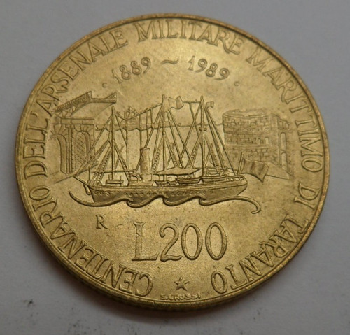 Italien 200 lire - 200, 100