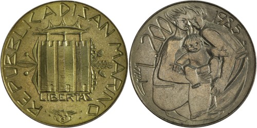 San marino 200 lire - san, marino: