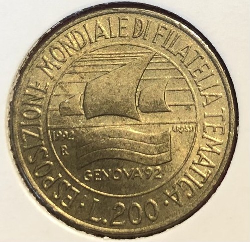 Italien 200 lire - 200, 1992