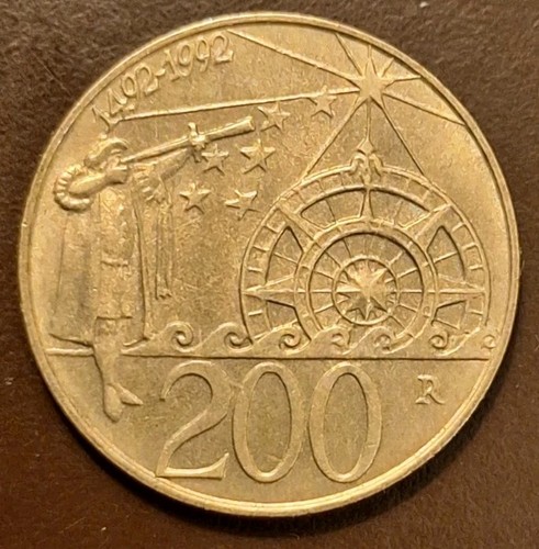 San marino 200 lire - 200, 1992