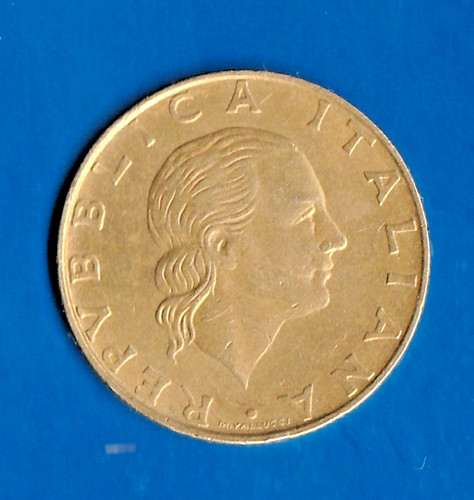 Münze italien 200 lire - italien,