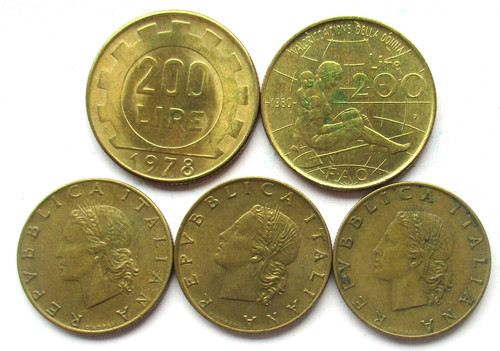 Italien 200 lire - italien, fao