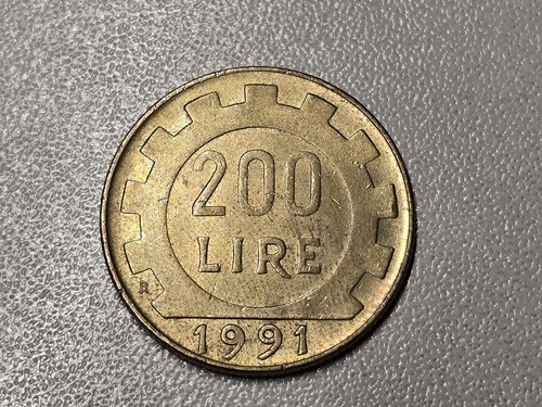 Italien 200 lire - lire, 1991
