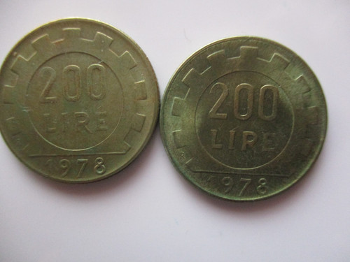 Münzen italien 200 - 2,