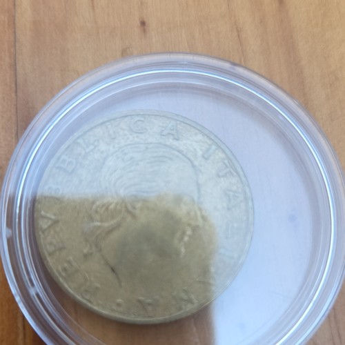 Italien 200 lire 1989 - 1989, messing