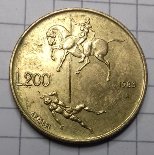 San marino 200 - marino, lire