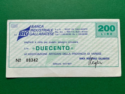200 lire 1977 - 14.3, italien