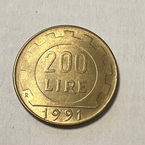200 lire 1991 - 200,