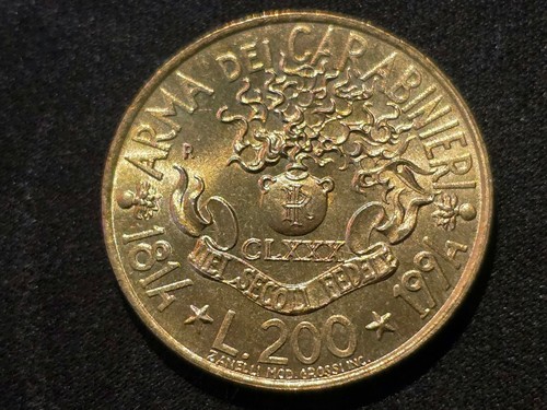 Italien 200 lire sondermünze - 200,