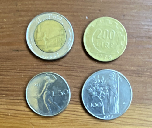 Italienische lira münzlot - lira,