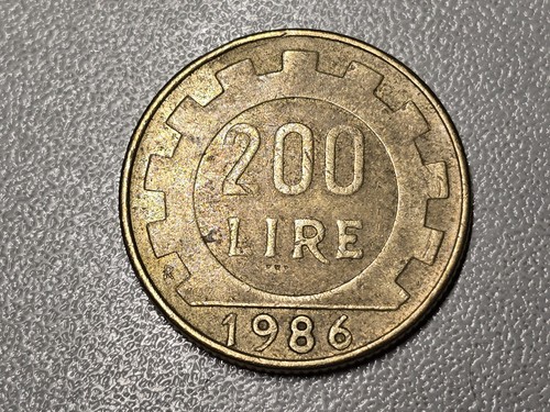 Italien 200 lire - lire, umlauf