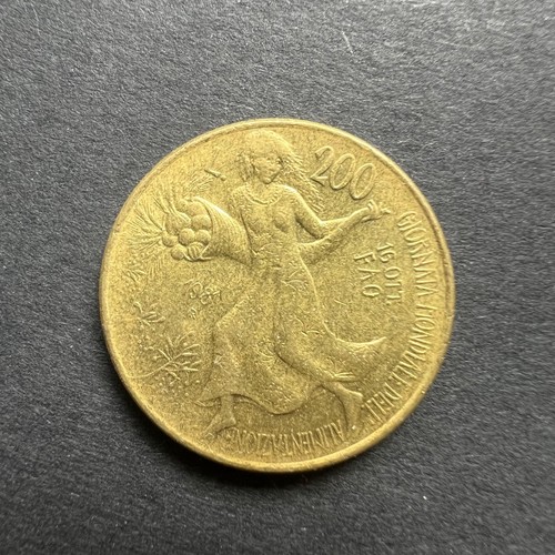 200 lire 1981 italien fao - lire,