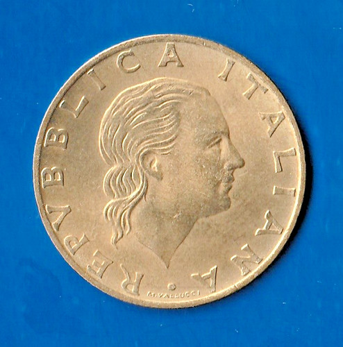 Münze italien 200 - , lire