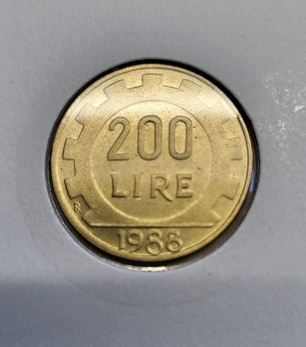 Italien 200 lire - 200, kursmünze