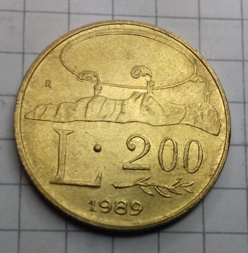 San marino 200 lire - 200, lire,
