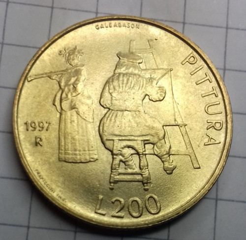 San marino 200 - san, lire,