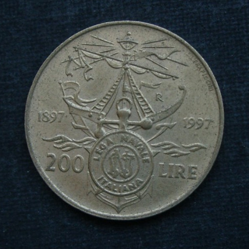 Italien 200 lire 1997 - b5),