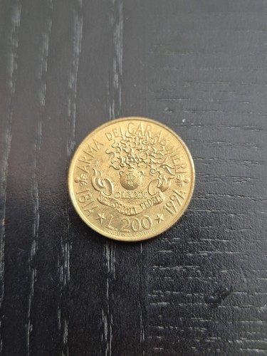 Italien 200 lire arma - lire, del