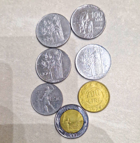 Italien lire münzlot - italien,