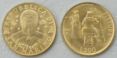San marino 200 lire - 200,