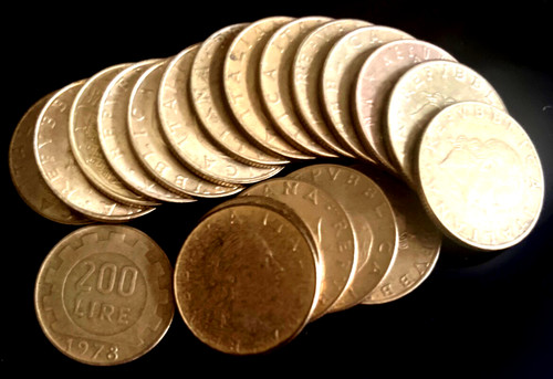 Italien 200 lire - italien,