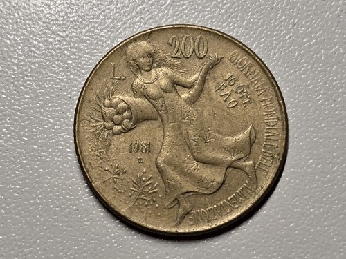 Italien 200 lire sondermünze - italien,
