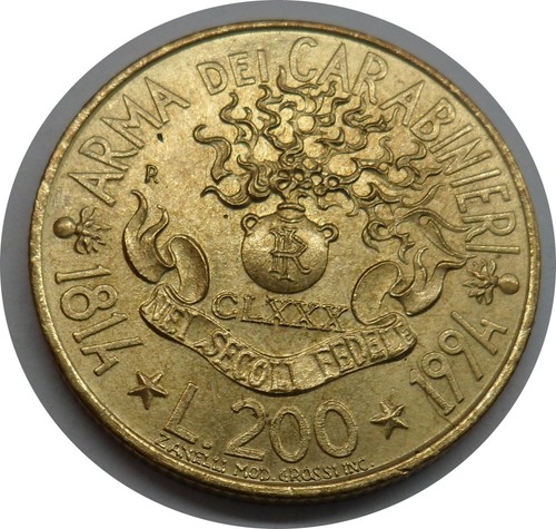 Italien 200 lire 1994 - italien, 180