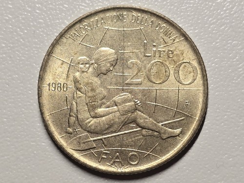 Italien 200 lire - lire, sondermünze