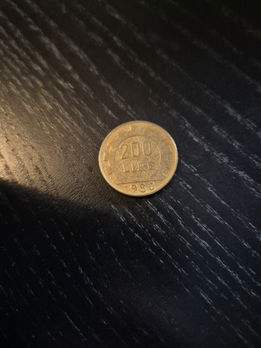 Italien 200 lire 1980 - italien,