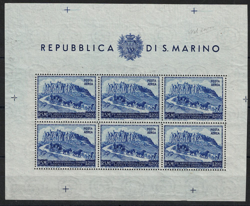 1951 san marino 200 lire - 200,